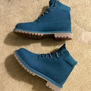 TIMBERLAND WOMEN/MEN Limited Release Turquoise boot